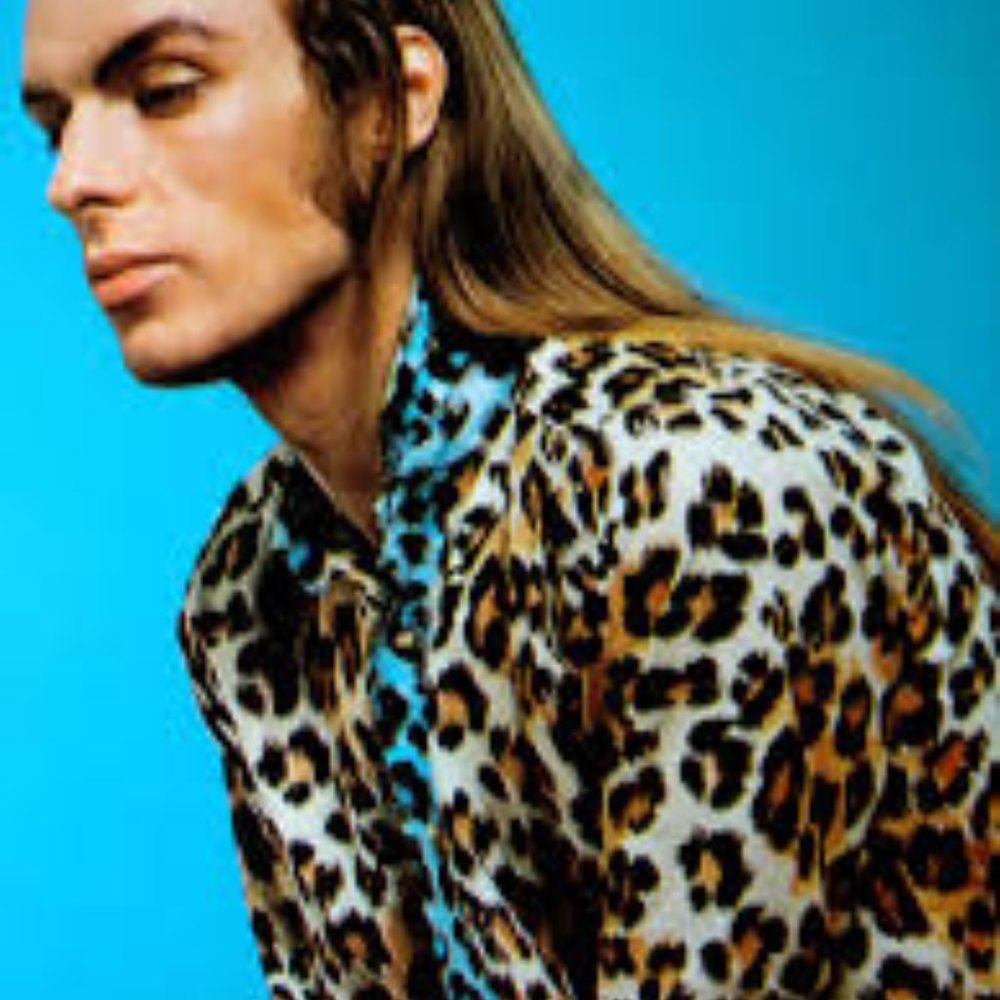 Anna Sui Leopard Print Suit Jacket